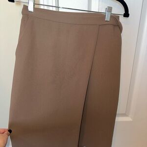 Wilfred Classic Brown Pencil Skirt